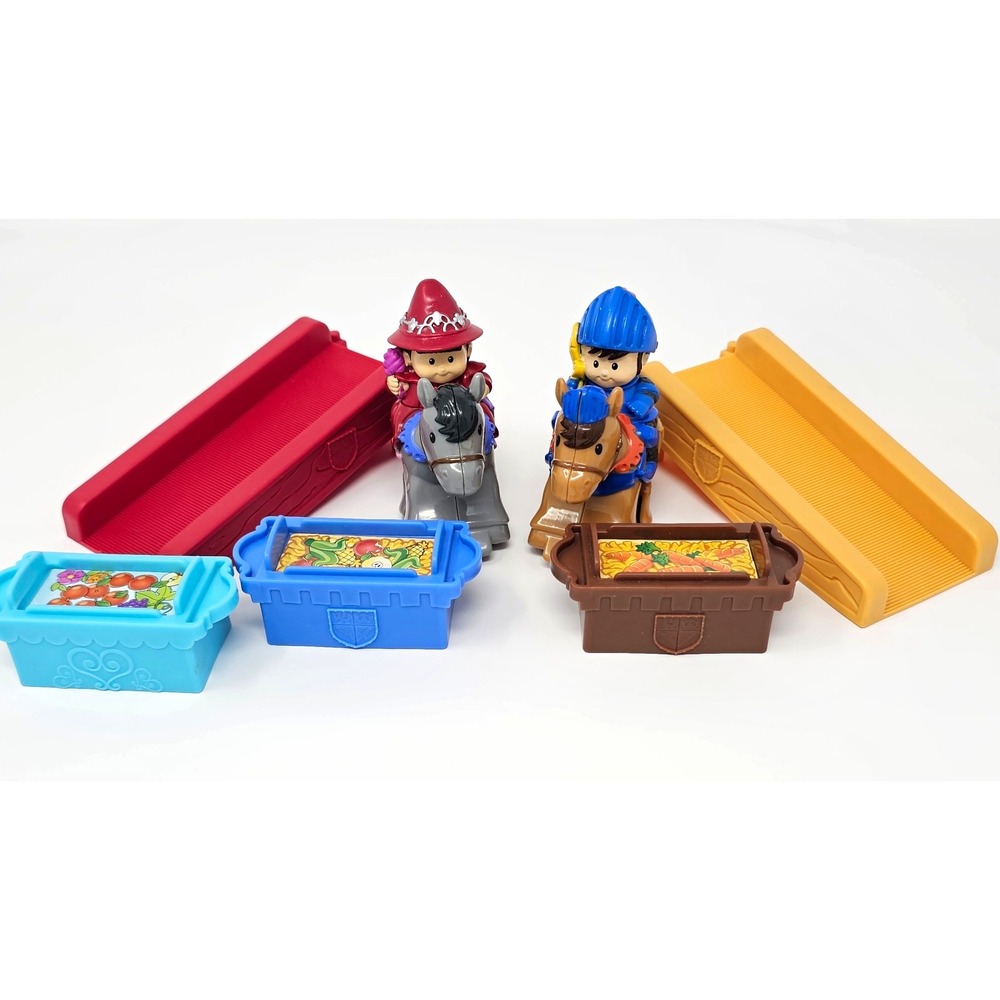 Mike The Knight and Princess Evie Little People Klip Klop Set Ramps and Troughs